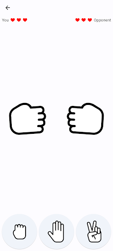 Rock paper scissors Screen 2