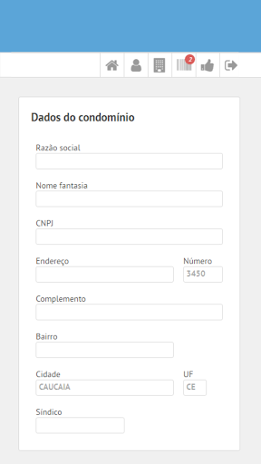 Android application Condoville Cobranças SC screenshort