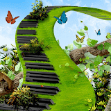 Butterfly Green Piano icon