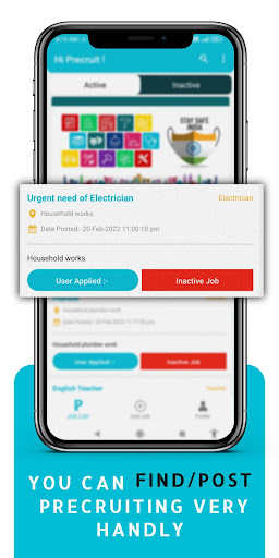 Precruit : Ghar Baithe Kaam! Screenshot 4 - AppWisp.com