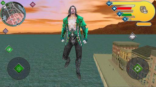 Android application Vampire Rope Hero Gangster Cri screenshort