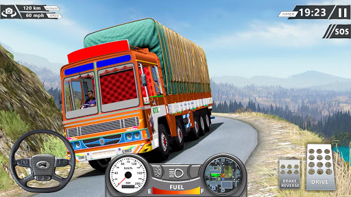 Real Euro Cargo Truck Simulator Driving Free Game screenshots 12