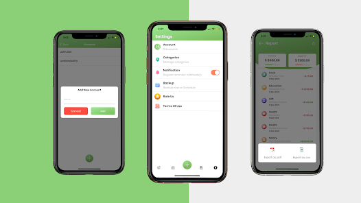 Captura de Pantalla 4 CashFlow Finance Manager android