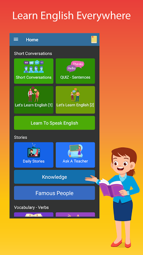 Android application English Conversation Practice screenshort