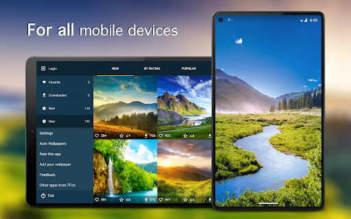 Screenshot of Landscape Wallpapers PRO
