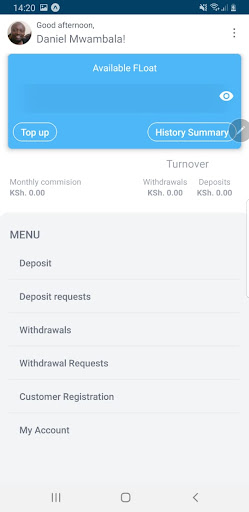 PayGram Agent Screen 3