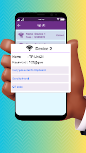 Wifi test and Hacker Password