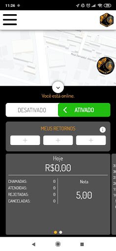 DKTop para Motorista Screen 2