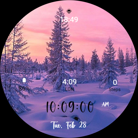 Nature Watch Face L80