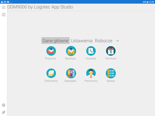DDM9000 by Logotec App Studio Screen 2