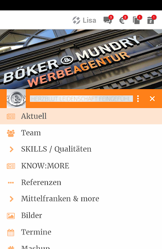 Böker & Mundry Werbeagentur Screen 2