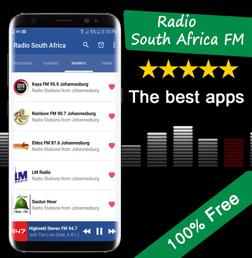 Radio South Africa Screen 2