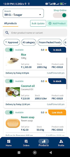 SupplyBuy Seller Screen 3