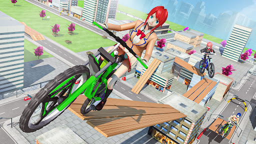 Tricky BMX Track Stunts Racing Screen 3