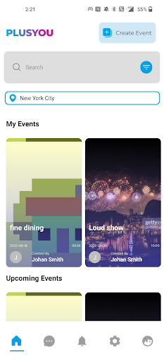 PlusYou Screen 2
