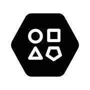 Hexagon Black - Icon Pack