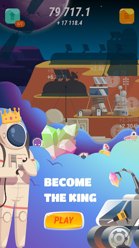 Mars colony idle clicker game Screen 3