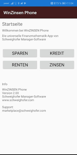 Android application WinZinsen Phone screenshort