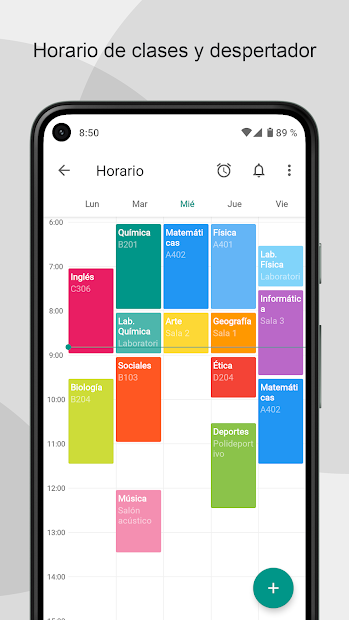 Captura de Pantalla 3 Notas U Pro: Agenda Escolar android