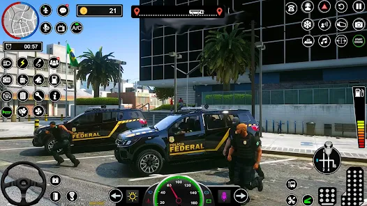 Baixar e jogar Jogo de estacionamento da polícia City Car Game no PC com  MuMu Player