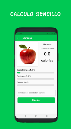 Calculadora de calorías - GRATIS