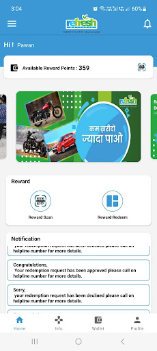 Refresh Karigar Screen 2