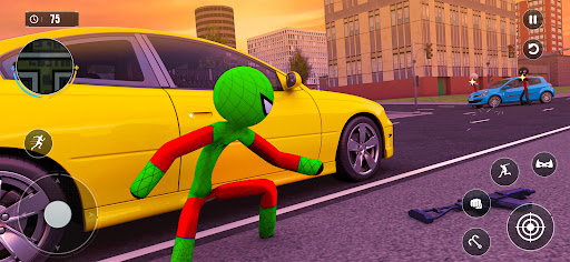Spider Hero fighter stickman Screen 2