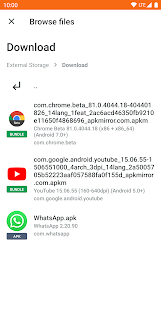 Unknown app Screenshot