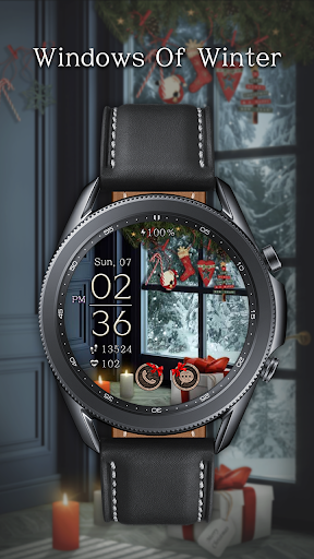Android application Windows Of Winter_Watchface screenshort