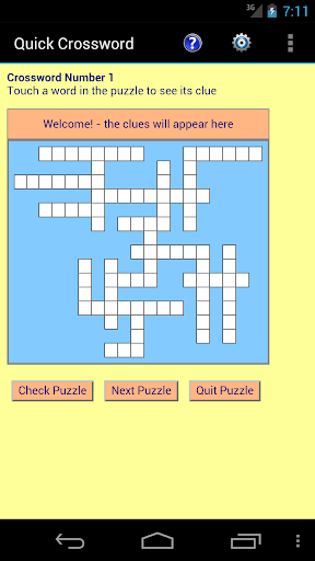 Quick Crossword+ Screen 2