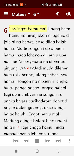 Batak Angkola Bible Screen 2