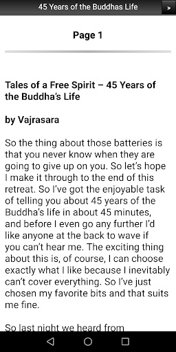 45 Years of the Buddhas Life Screen 2