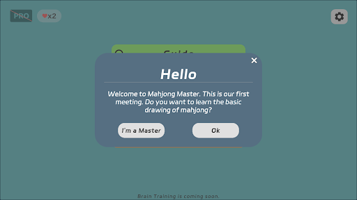 Android application Mahjong Training - Be a Master screenshort