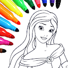 Princess Coloring Game 17.6.6