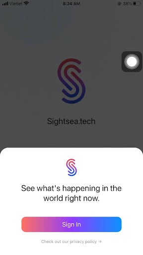 Android application Sightsea screenshort