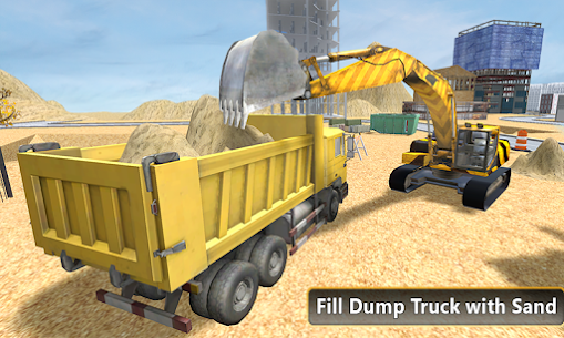 Heavy Excavator Dump Truck 3D For PC installation