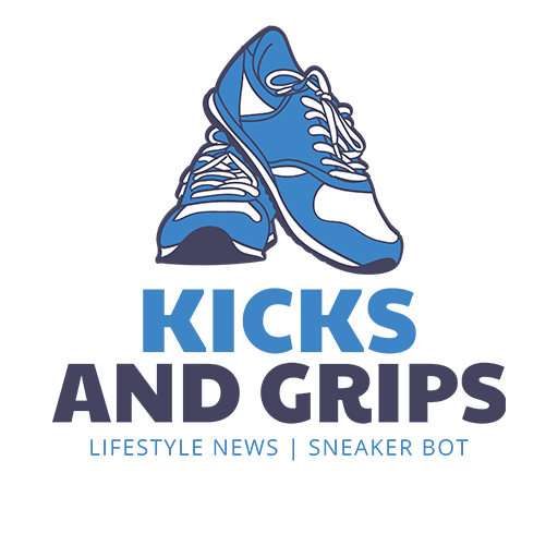 Kicks and Grips logo