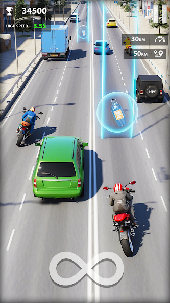Traffic Bike Racing: Bike Game 1.4 APK + Mod (Unlimited money) إلى عن على ذكري المظهر