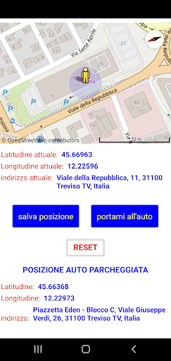 Trova lauto Screen 2