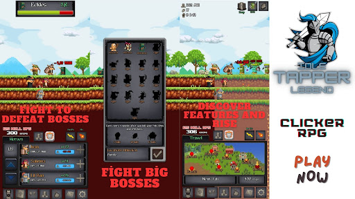 Idle Tapper Legend Clicker RPG Screen 3