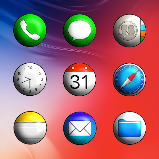 CRiOS Circle 3D - Icon Pack Screen 2