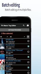 TK Music Tag Editor -Complete- Capture d'écran