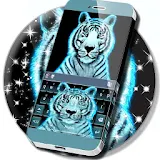 Tiger Neon Keyboard Theme icon