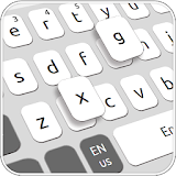 Simple Black White Keyboard icon
