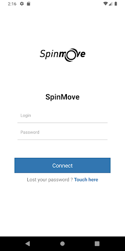 Android application SpinMove screenshort