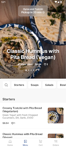 Gyros and Tzatziki Screenshot 2 - AppWisp.com