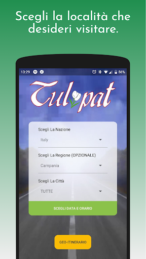 Android application Tulipat screenshort