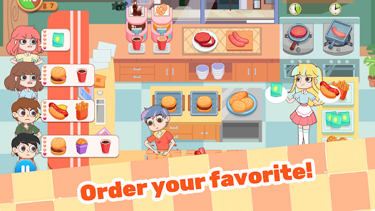 Screenshot 1 Yummy House - Cooking Story android