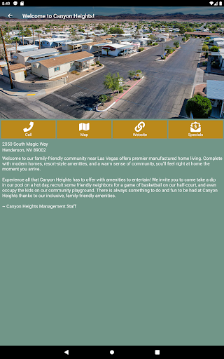 Screenshot of Canyon Heights