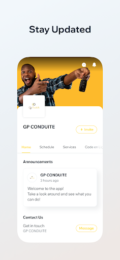 GP CONDUITE Screen 2